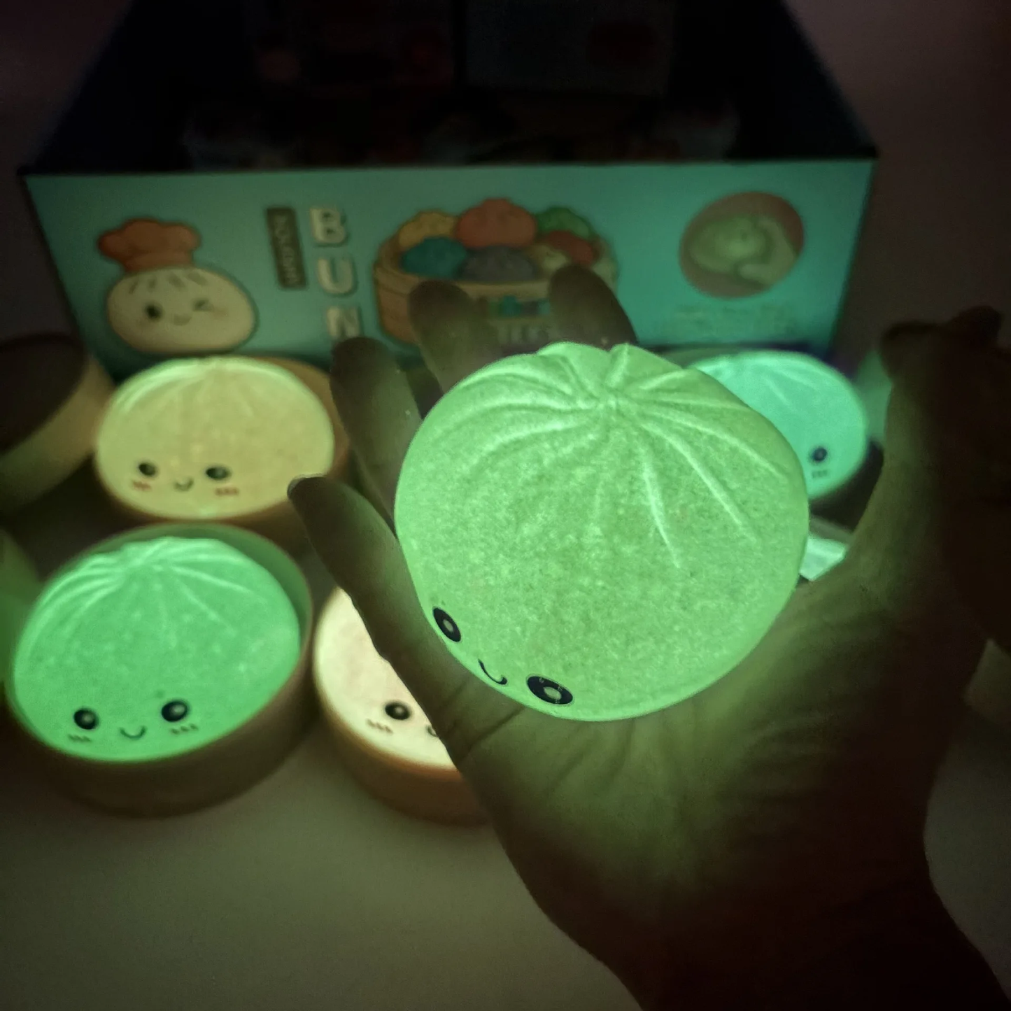 Squishy Dumpling Glow™ | Antiestrés que Brilla en la Oscuridad