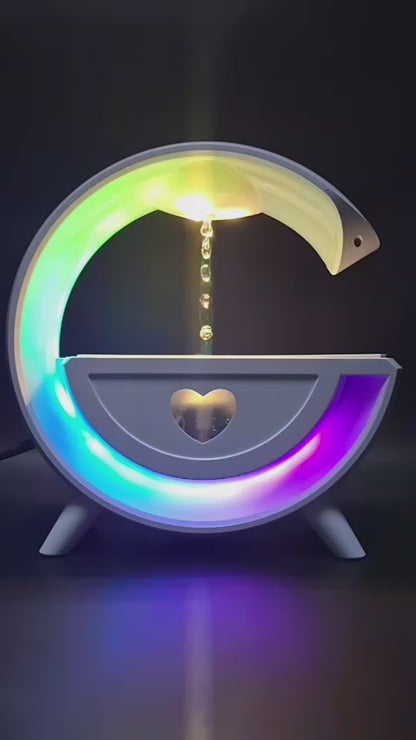 Humidificador Antigravedad Y13 con Bluetooth y Luces LED