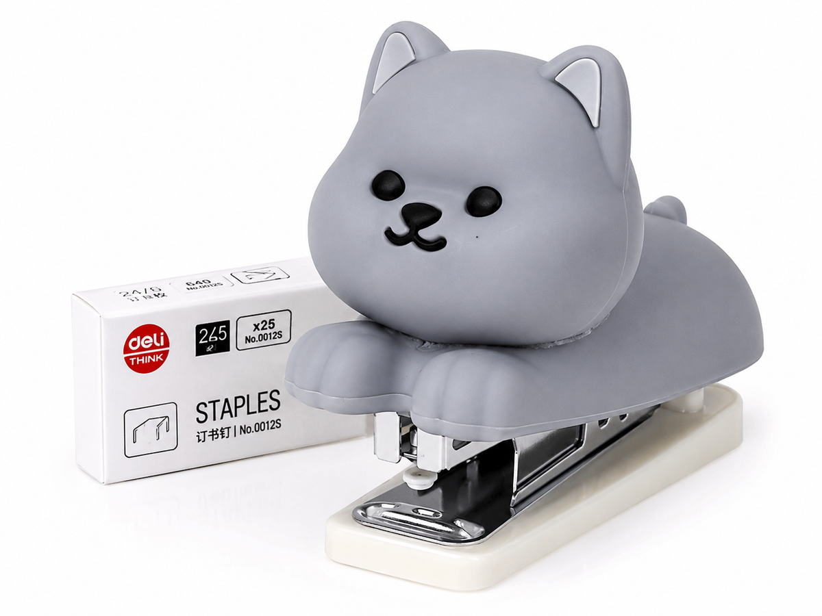 Grapadora Gato Cute de Escritorio