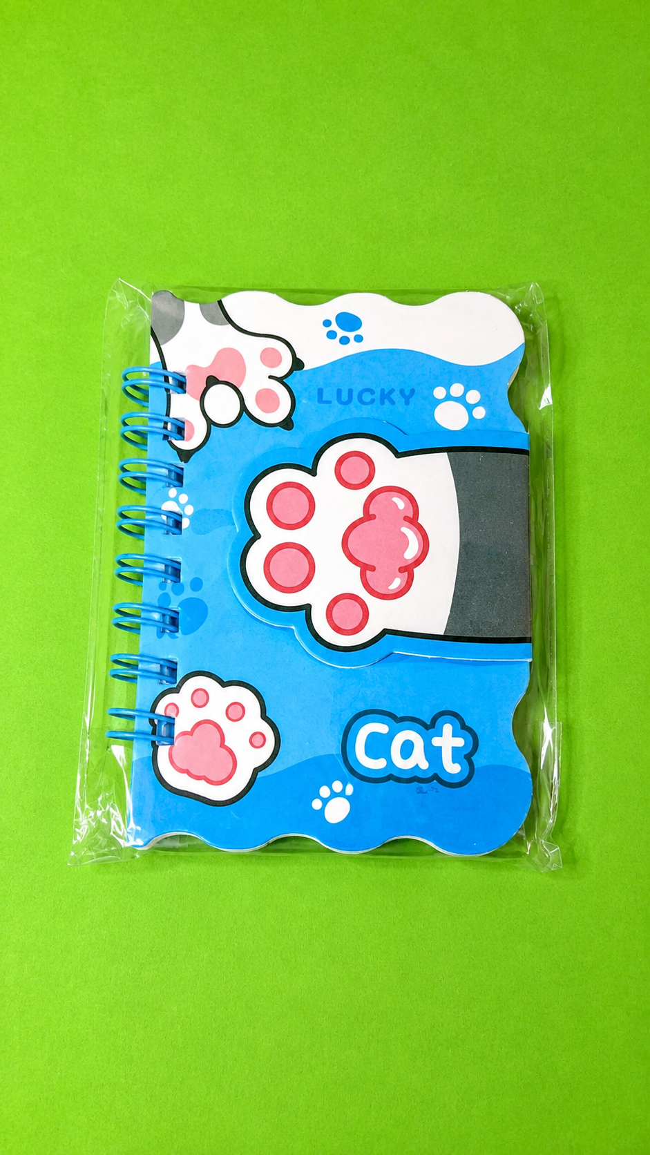 Cuaderno Espiral Gatito Lucky Cute