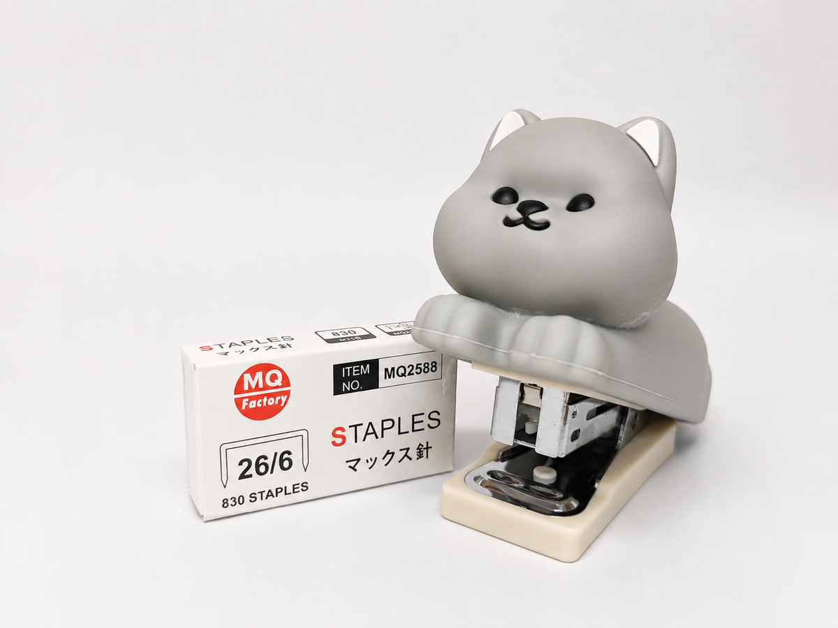 Grapadora Gato Cute de Escritorio