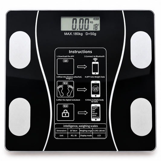 Balanza Inteligente Bluetooth 180 kg
