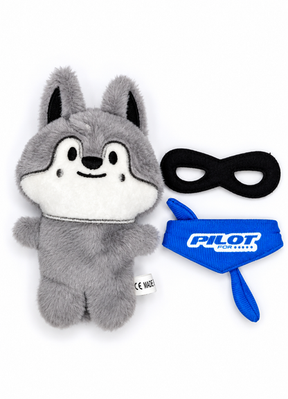 Peluche SKZOO Stray Kids con Antifaz y Pañuelo