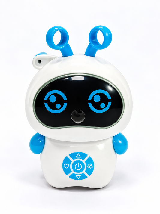 Sacapuntas Robot con Manivela para Niños