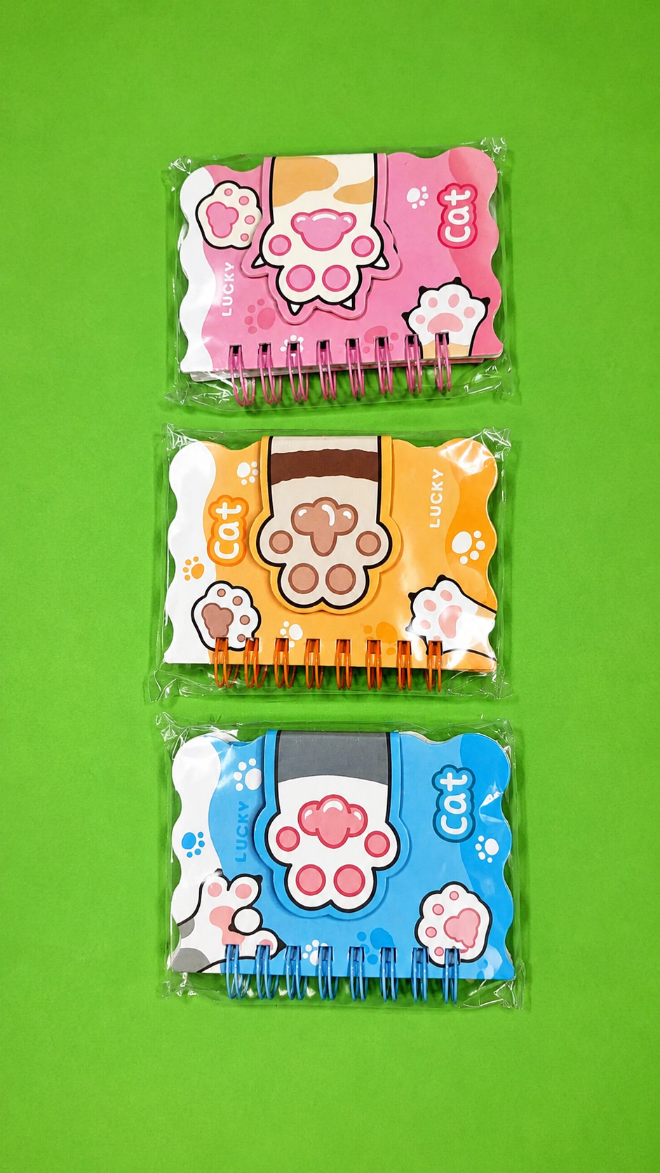 Cuaderno Espiral Gatito Lucky Cute