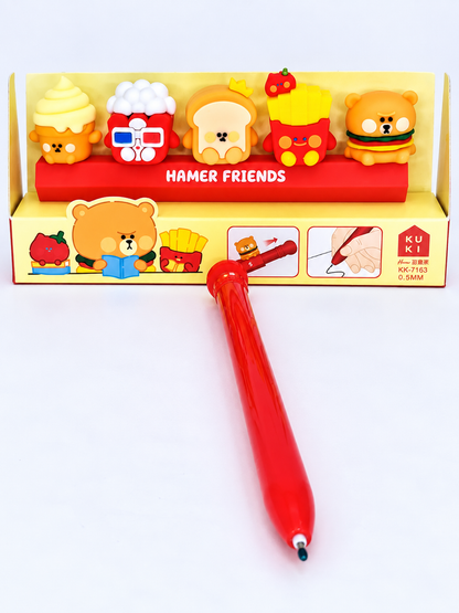 Lápiz Hamer Friends con Personajes Kawaii