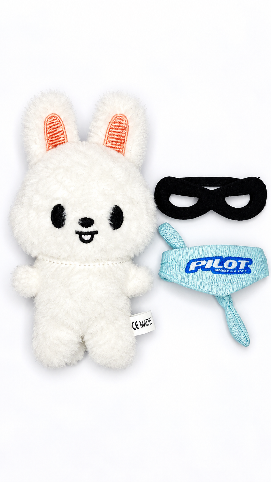 Peluche SKZOO Stray Kids con Antifaz y Pañuelo